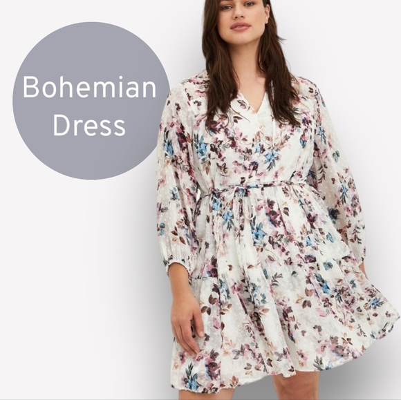 torrid Dresses & Skirts - Torrid Floral Bohemian Dress